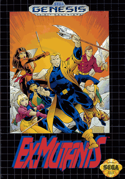 Ex-Mutants (USA) Game Cover